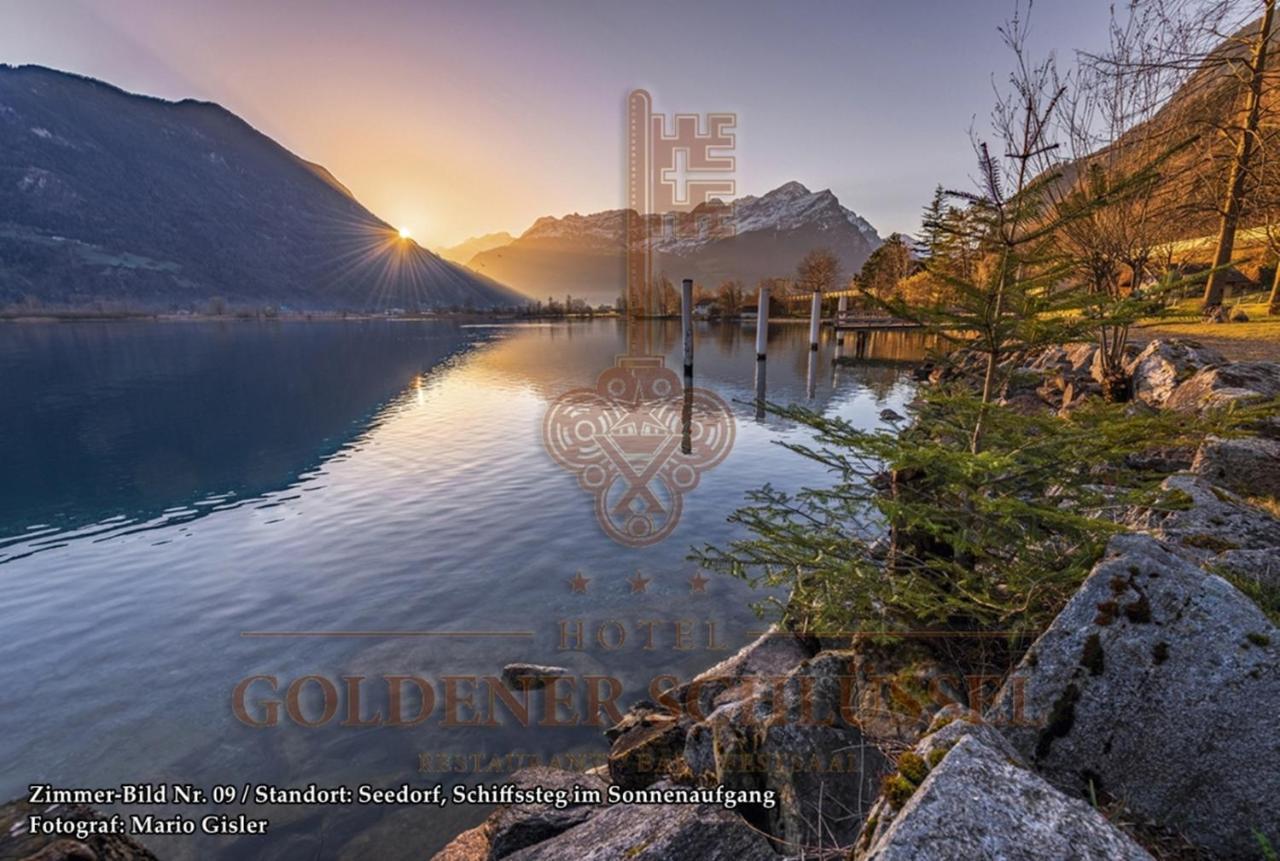Hotel Restaurant Goldener Schluessel Altdorf Bagian luar foto