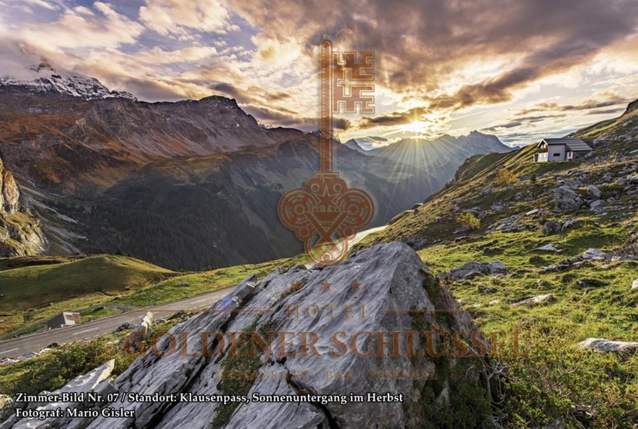 Hotel Restaurant Goldener Schluessel Altdorf Bagian luar foto